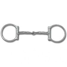 Myler Western Dee Snaffle Bit MB 09 Level 1 - 5  Mouth - Sweet Iron with Copper