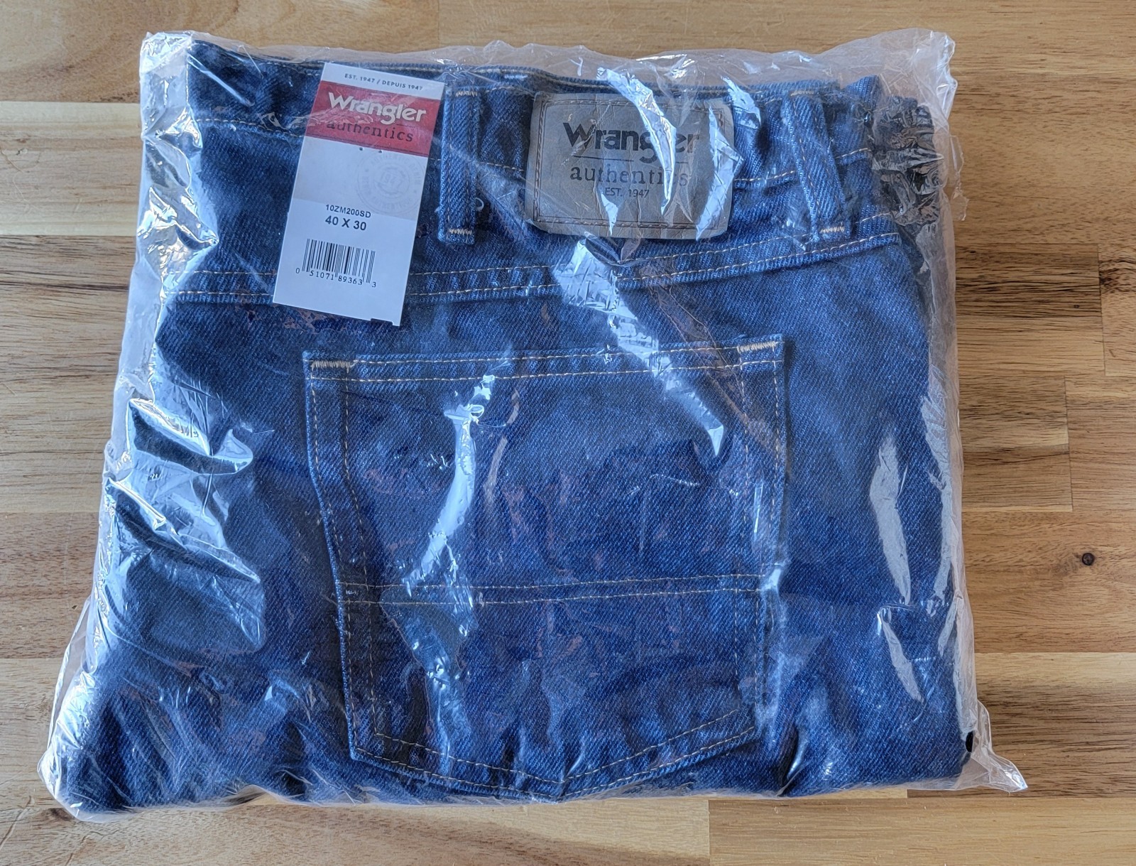 Blue Jeans 10zm200sd Relaxed Fit Sizes 32x36, 40x30
