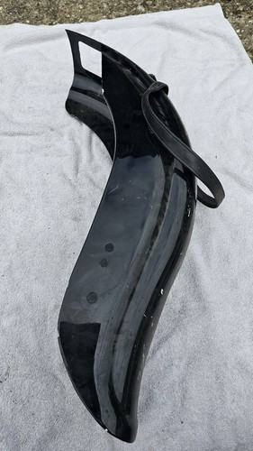 Harley Davidson black rear fender