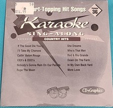 Tracy lawrence Garth Brooks Montgomery Chestnut Keith Mcgraw Karaoke CDG