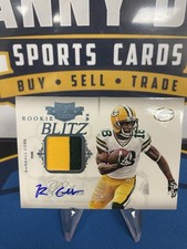 Randall Cobb 2011 Panini Plates &amp; Patches Rookie Blitz Auto /25 Green Bay UK