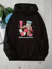 LOVE Pharmacy Tech Life Pill Leopard Print Valentine'S Day T-Shirt & Hooded Swea
