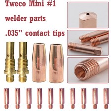 28 PCS Welding Gun Kit .035" for Lincoln 100L Tweco Mini/ 1 Tip-Diffuer-Nozzle
