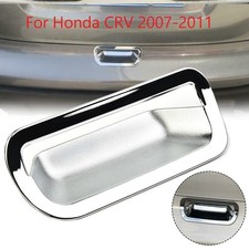 Parts Tail door handle bowl cover Replacement 1pcs Chrome Rear Trunk Gate