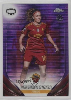 2023 Chrome UEFA Women's Champions League 96/299 Benedetta Glionna Rookie RC ux8