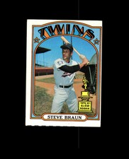 1972 Topps 244 Steve Braun RC VG-EX #D1,404985