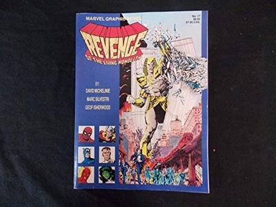 REVENGE OF THE LIVING MONOLITH (MARVEL GRAPHIC NOVEL #17) By David Michelinie VG