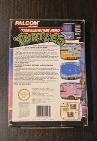 Teenage Mutant Hero Turtles NES Nintendo Palcom (FRA) CiB  
