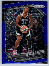 2025 Panini Prizm WNBA Jewell Loyd Blue Velocity Prizms #57