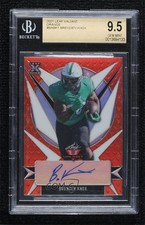2021 Leaf Valiant Orange /50 Brenden Knox #BA-BK1 BGS 9.5 GEM MINT Auto 0o4t