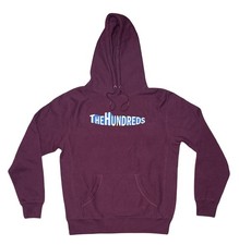 The Hundreds X DC Comics Super Heroes Hoodie Small Burgundy New Without Tags
