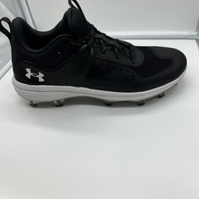 Under Armour Glyde Charged Molded Softball Cleat Women's Black/White Size 11