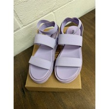 NIB Steve Madden Girls Shoes Dixie Wedge Sandal SIZE 2