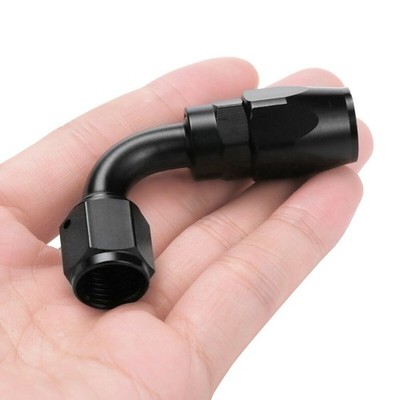 90 Grad schwenkbare Schlauchendverschraubung AN6 -6AN Zubehör Adapter Innengewi