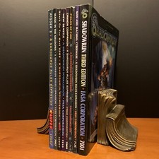 Huge Shadowrun 3rd Edition Lot: 8 Books + Ins...