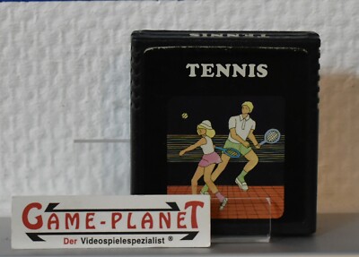 Tennis Atari VCS 2600 Modul SEHR GUT Sport Sehr Selten Sammeln Einkaufgp