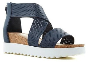 steven natural comfort kea leather platform sandal