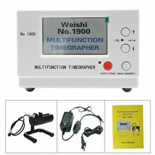 No.1900 Weishi Timegrapher Mechanical Watch Timing Machine Multifunction US Plug