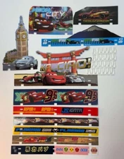 Greenhills Carrera GO!!! Mega Disney Pixar Cars set of Barriers x 11 & Clips x 2