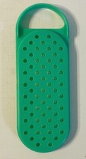 Tupperware 1374 Jadeite Green Handheld Oval S...