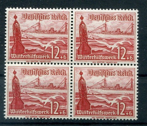 DR-3.Reich 656 Quattro Blocchi ** MNH MINT NEVER HINGED (78762