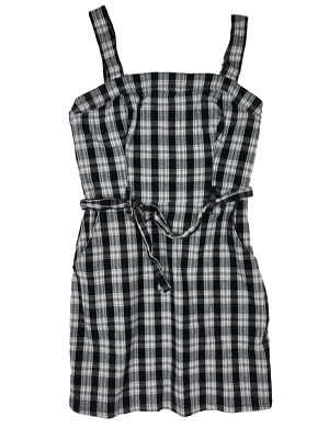 hollister black and white dress Hollister black white striped dress main image 1