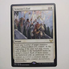 Semester's End | MTG | STX | 027/275 | Same Day Shipping!
