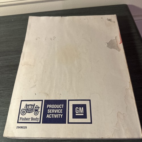 Fisher Body 1984 original manual de servicio genuino GM Chevy Buick Olds Pont Caddy - Imagen 5 de 15