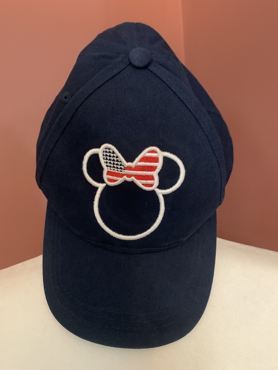 Silhouette Minnie Hats Disney Minnie Mouse Youth Navy Baseball Cap