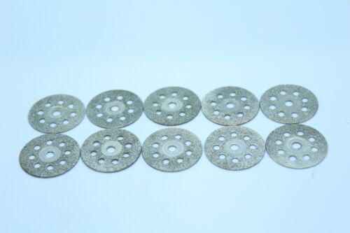 Lot 10 Disques Diamants 22mm Coupe Rail Dremel Accessoire Modélisme Ferroviaire - Bild 9 von 12