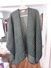 Boyne Valley Weavers Plaid Shawl / Wrap, Wrap, Made In Ireland, Wool Blend