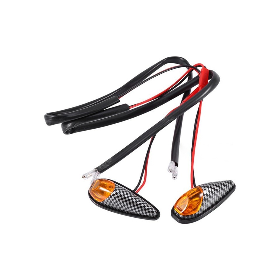 Motorcycle Accessories Motorcycle Easy To Use Yellow Carbon Fiber