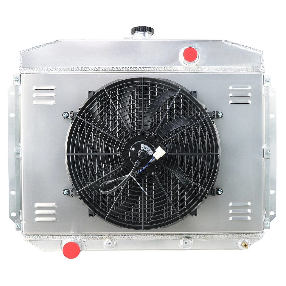 3 Row Radiator Shroud Fan Relay for 1961-1964,1962 Ford F100 F250,F350 4.8L-5.9L Foto 4 de 4