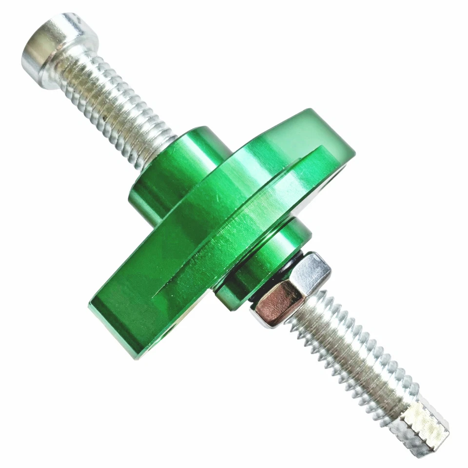 MANUAL CAM CHAIN TENSIONER GREEN 1978-2005 KAWASAKI 250 KLR250 KL250 KLR KL T10 - Image 4 of 4