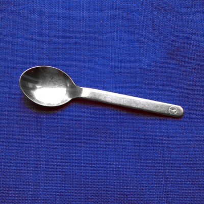 1960s LUFTHANSA Airlines Wolf Karnagel Stainless Spoon - No Makers