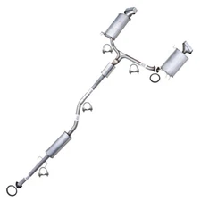 Stainless Steel Resonator Muffler Exhaust System fits: 2009-2014 Acura TL 3.5L