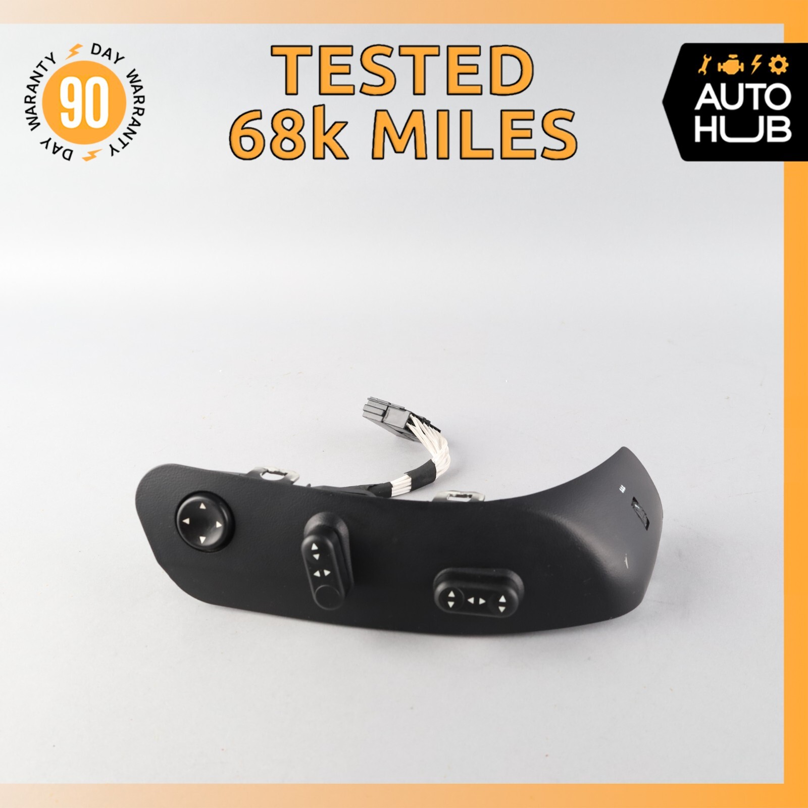 03-13 Maserati Quattroporte Front Right Seat Control Switch 40809005 OEM 68k