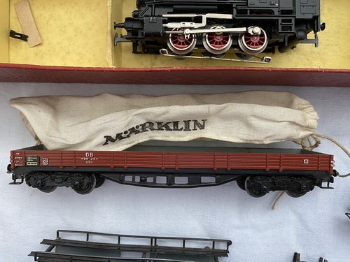 Marklin Märklin HO Train Set, Locomotive, Freight Wagons, Coaches, Accessories - Picture 8 of 20