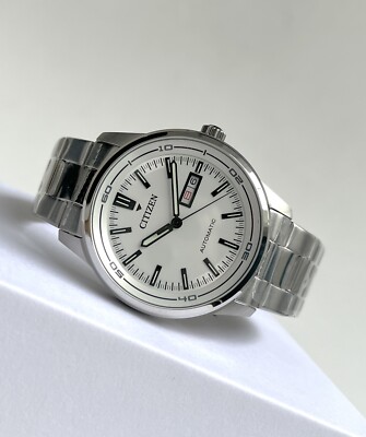 New! Citizen Automatic Watch NH8400-87A Kanji English Day Date
