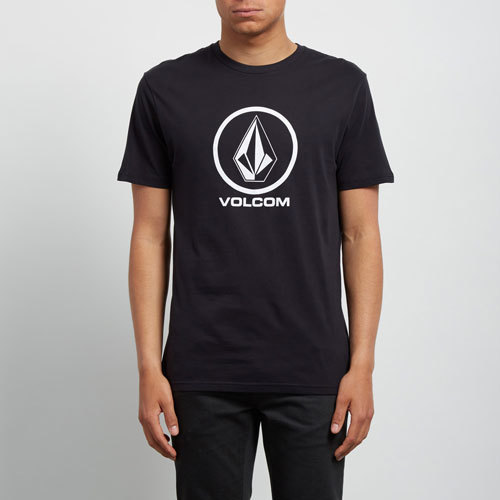 T-shirt Rayé Volcom Homme, Taille M, Jaune Et Noir, Envoi Rapide