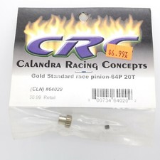 CRC 64020 "Gold Standard" Aluminum Machined 64 Pitch Pinion Gear, 20 Tooth
