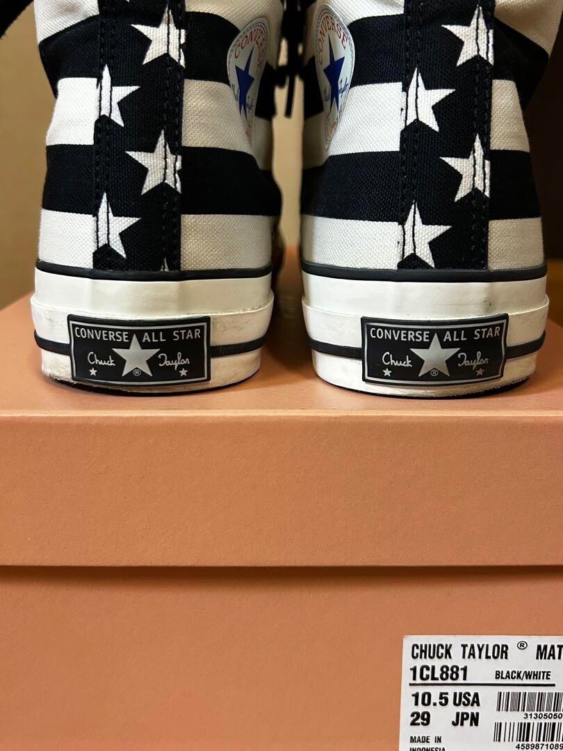 10.5 converse Addict CHUCK TAYLOR MATERIAL HI shoes sneakers 10.5 converse Addict CHUCK TAYLOR MATERIAL HI shoes sneakers