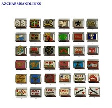Italian Charms Lots to Choose from Italian Charm Links for your Bracelet Set22 