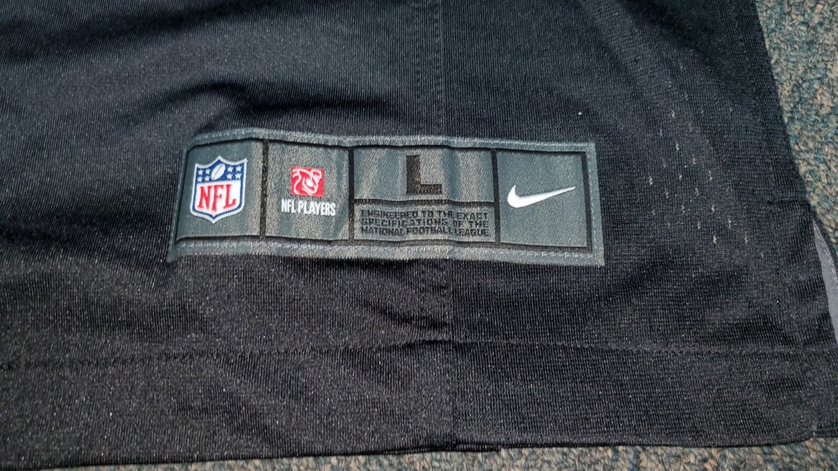 LAS VEGAS RAIDERS DAVANTE ADAMS #17 MENS OFFICIAL NIKE BLACK GAME