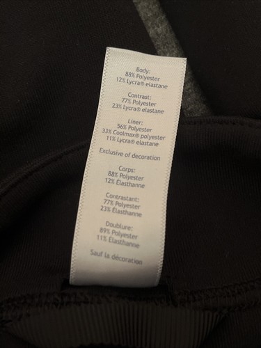 Ivivva by lululemon Sz 12 Gymnastics Track Full Zip Jacket Black & Gold EUC - Picture 12 of 23