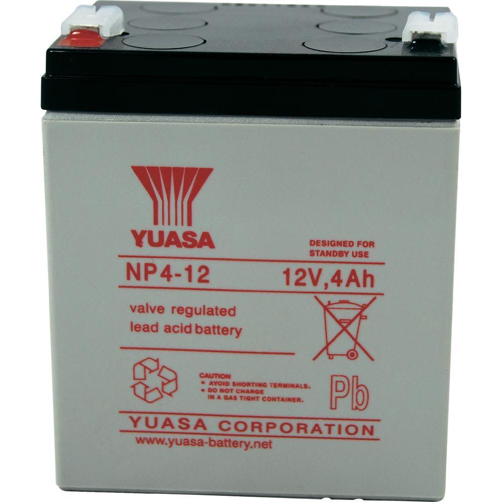 Yuasa 12V 4AH SLA Battery for Casil Ca1240 Alarm Control 1 Year