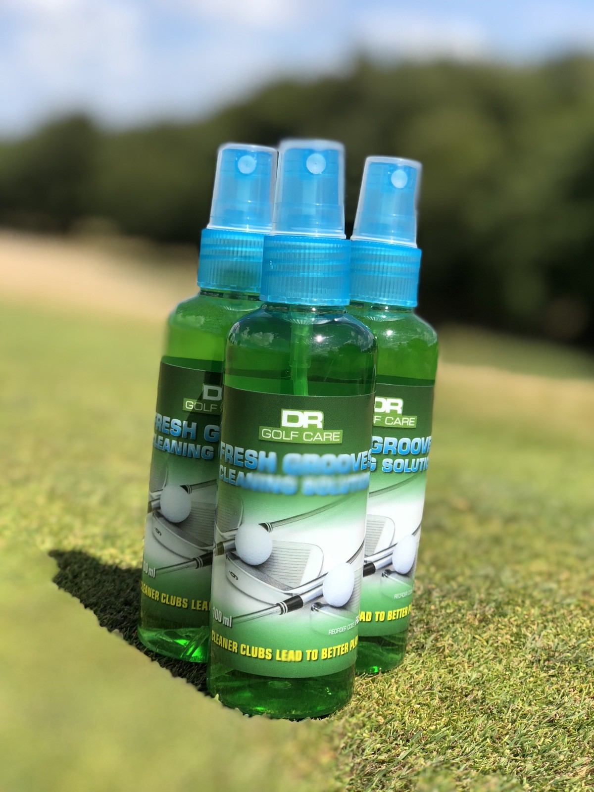 Golf Club/Golf Ball Cleaner SprayFresh Grooves Cleaner4×100ml bottle