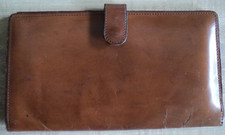 Vintage Highland S Travel Passport Organizer Made In England Real Hide Wallet
