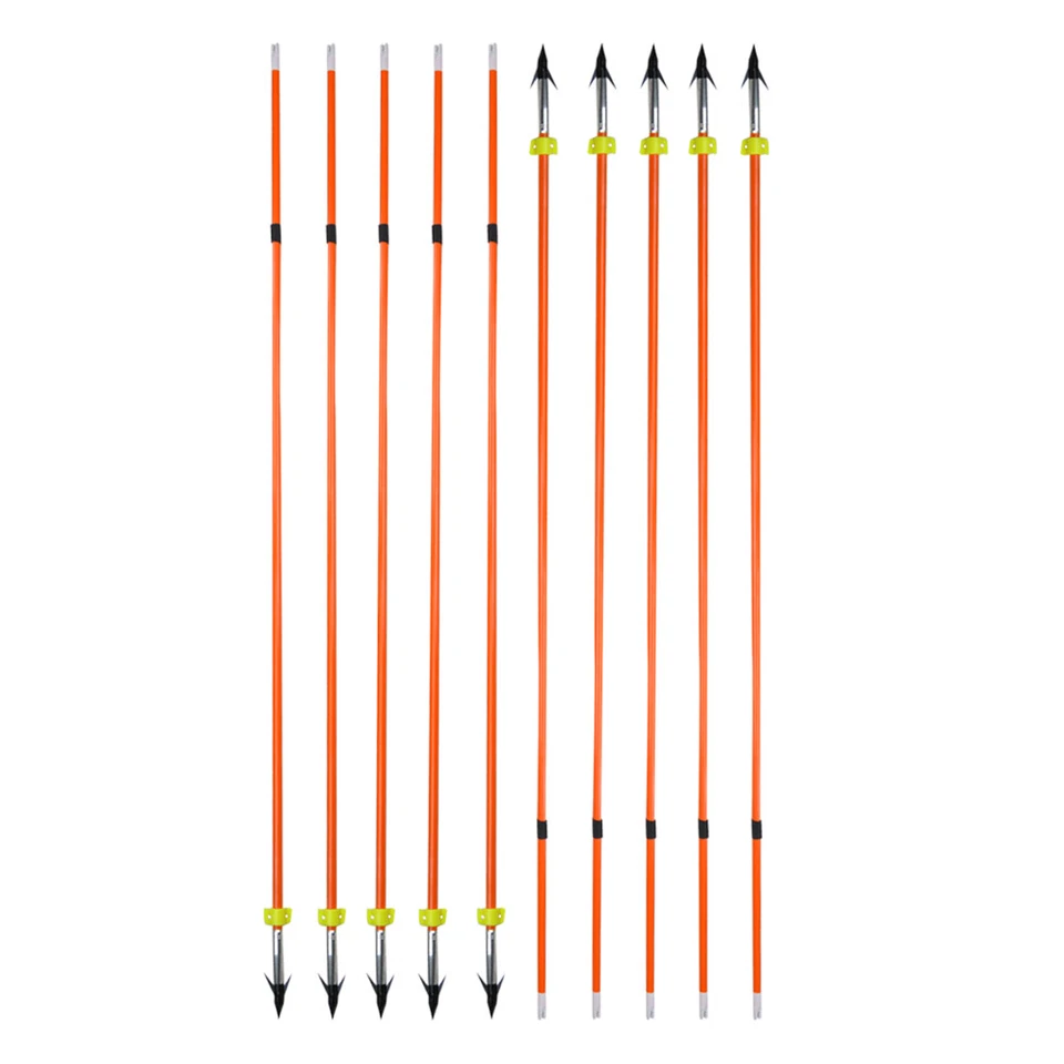 Archery Bowfishing Arrows Fiberglass Compound Bow Fishing Reels Outdoor Hunting - Image 2 of 4