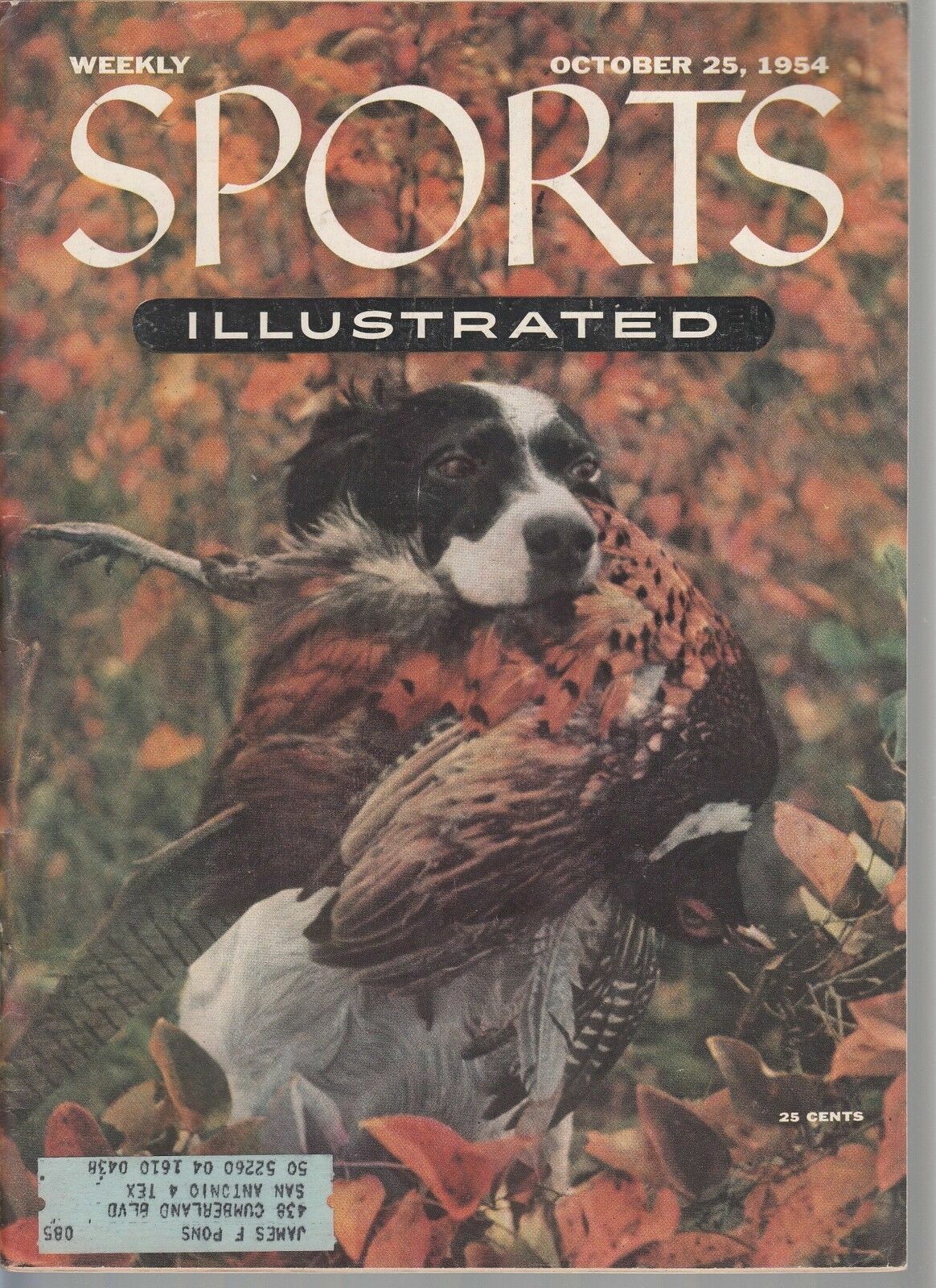 October 25, 1954 Outdoors Duck Hunting SPORTS ILLUSTRATED eBay